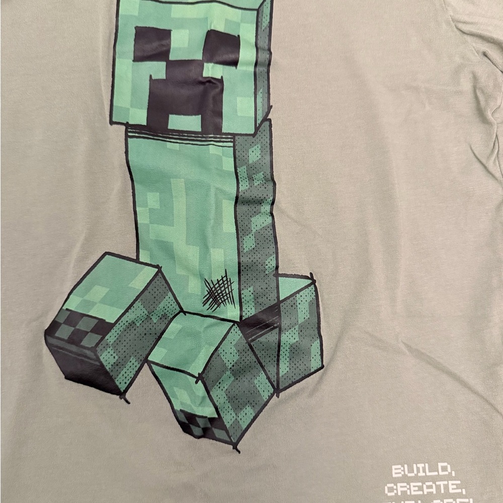 ✨5/$30✨Green Creeper Kids T-Shirt - Picture 3 of 3